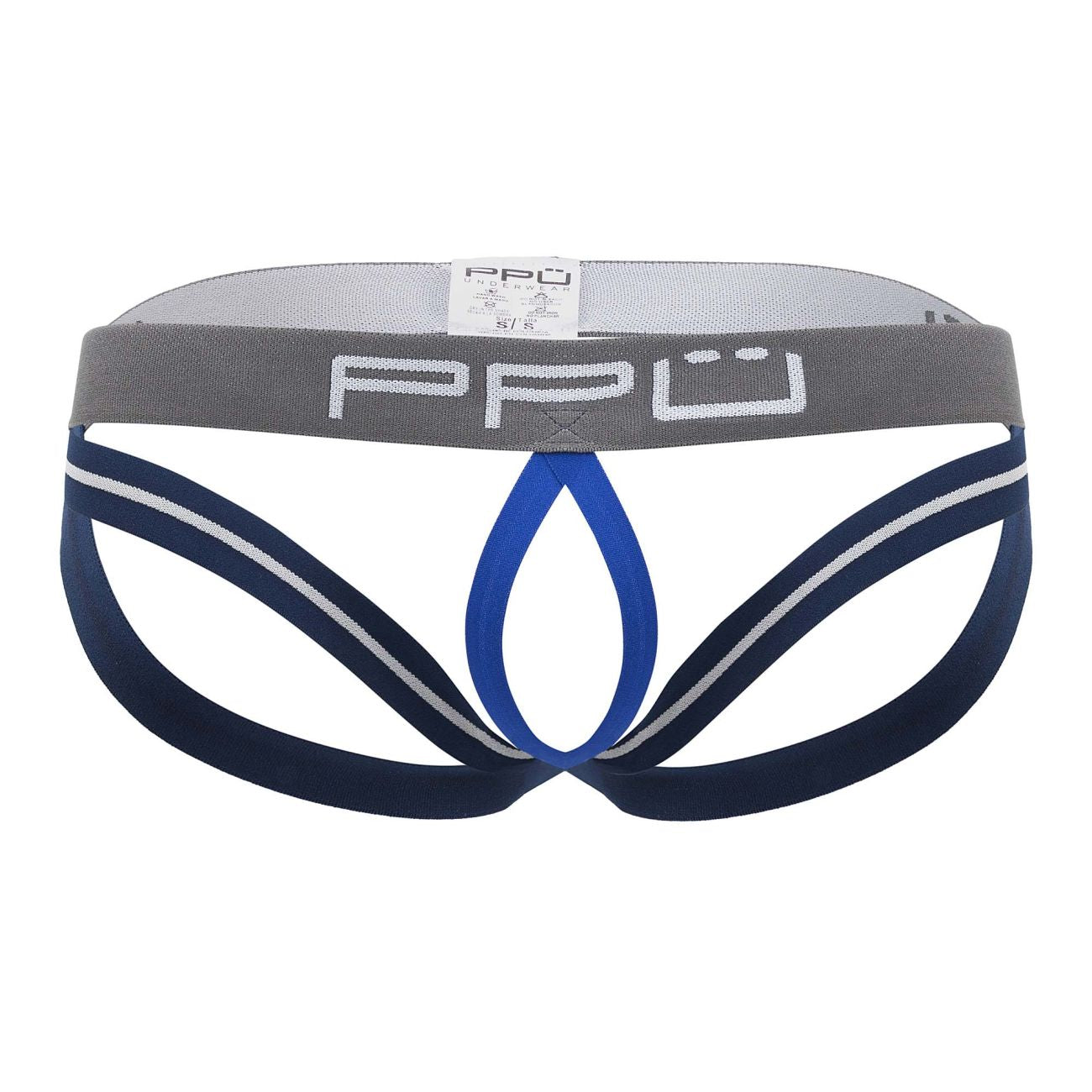 PPU 2304 Ball Lifter Jockstrap Gray