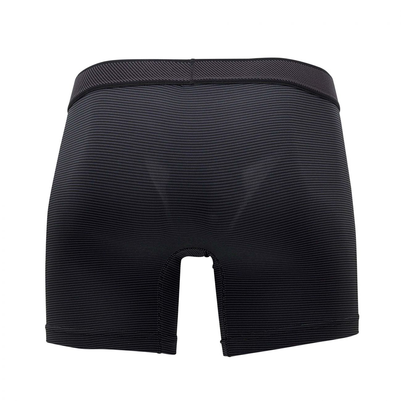 Papi 626185-962 Cool2 2PK Solid Boxer Briefs Black Gray