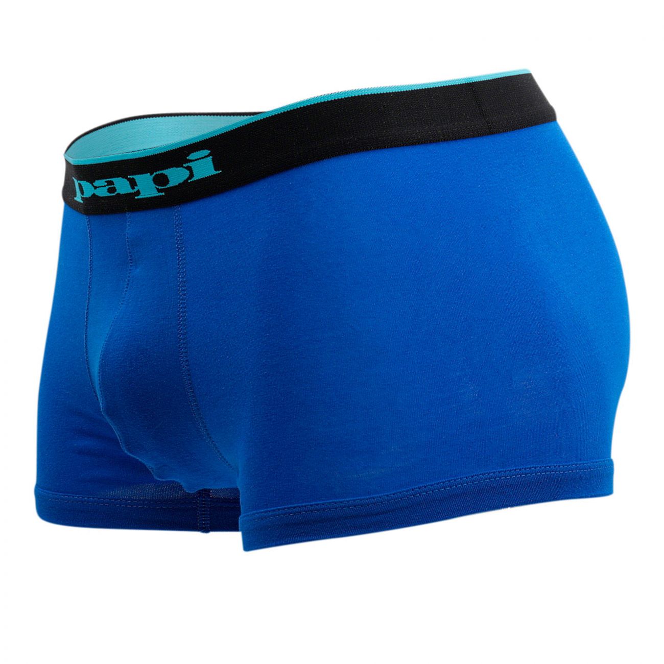Papi 980501-941 3PK Cotton Stretch Brazilian Solids Black-Cobalt-Blue