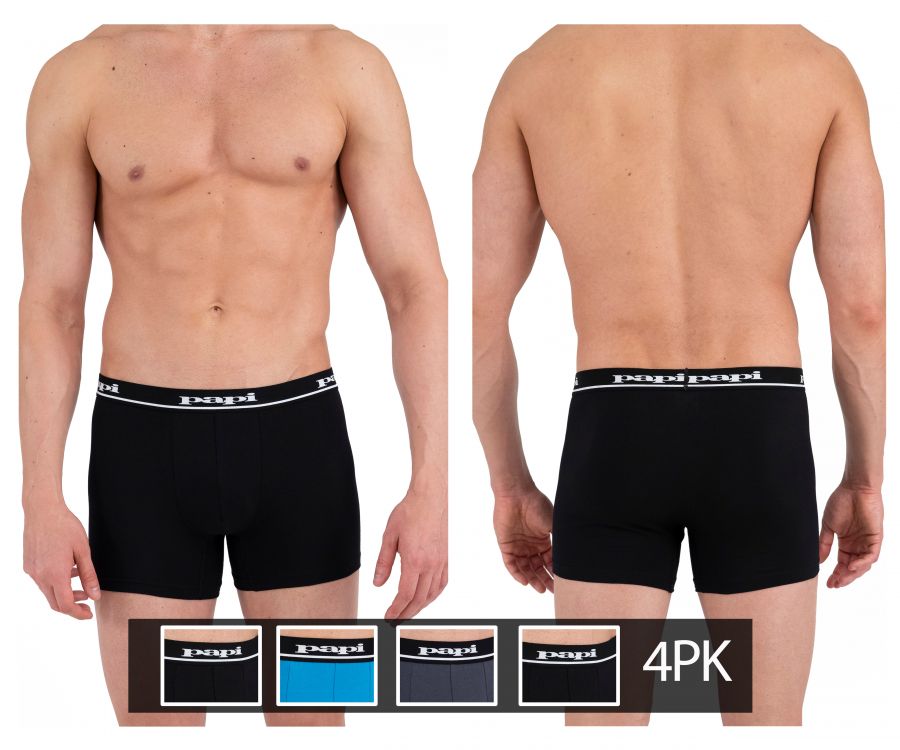 Papi 990001-907 4PK Boxer Briefs