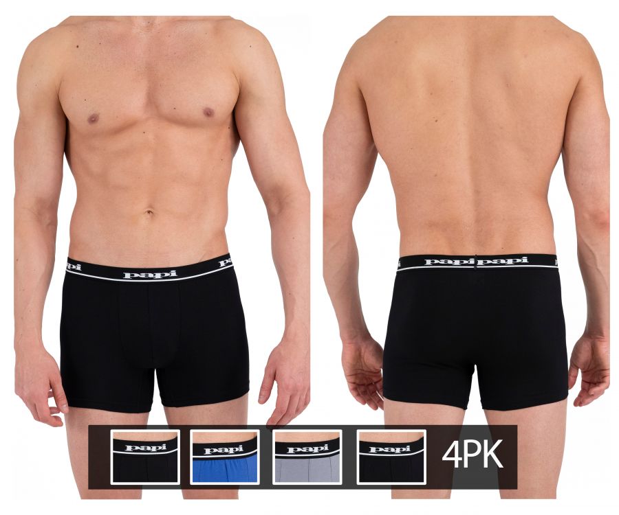 Papi 990001-968 4PK Boxer Briefs