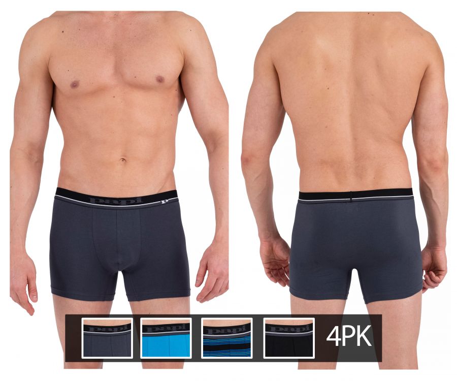 Papi 990005-968 4PK Boxer Briefs