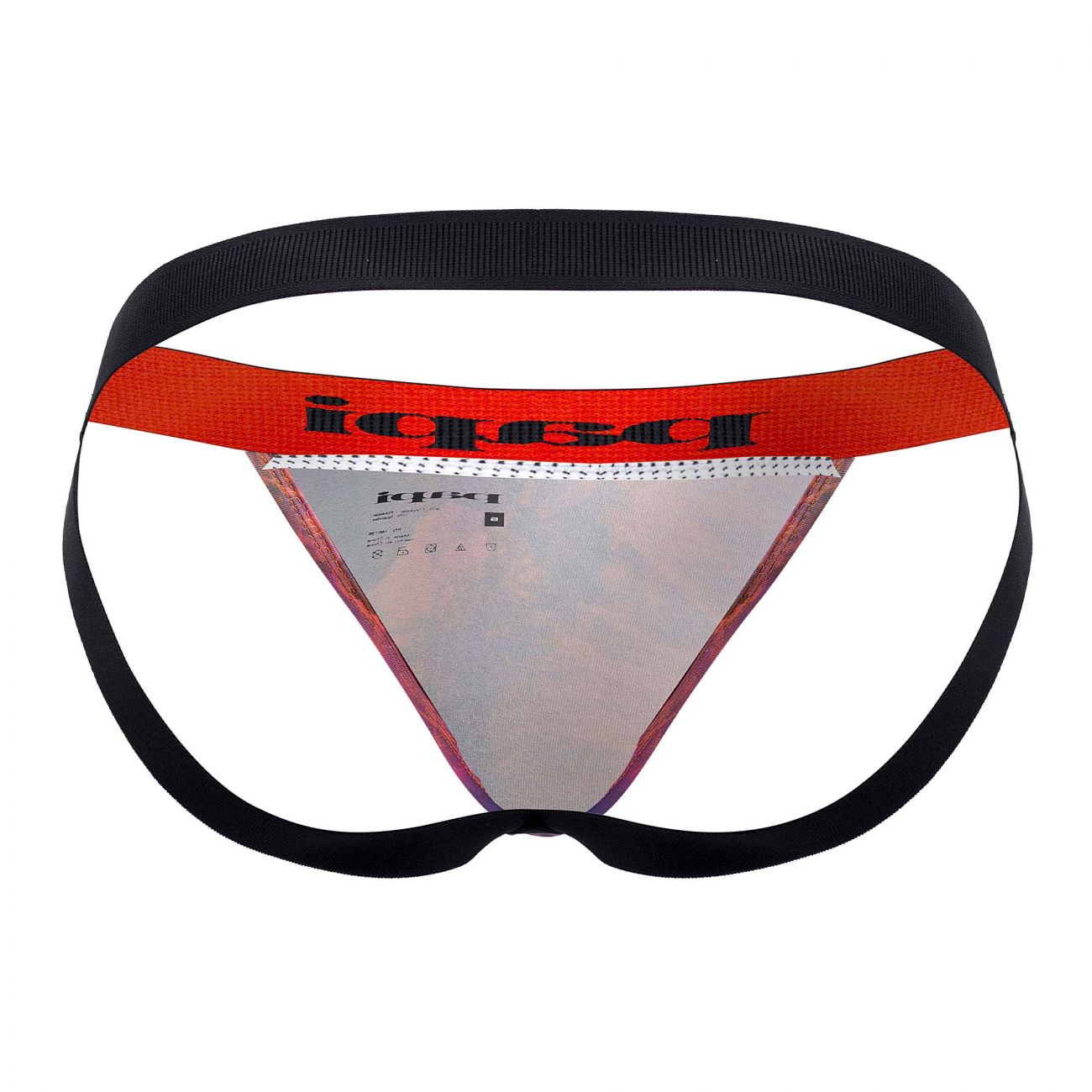 Papi UMPA051 Fashion Microflex Brazilian Jockstrap Sunset Multi Print