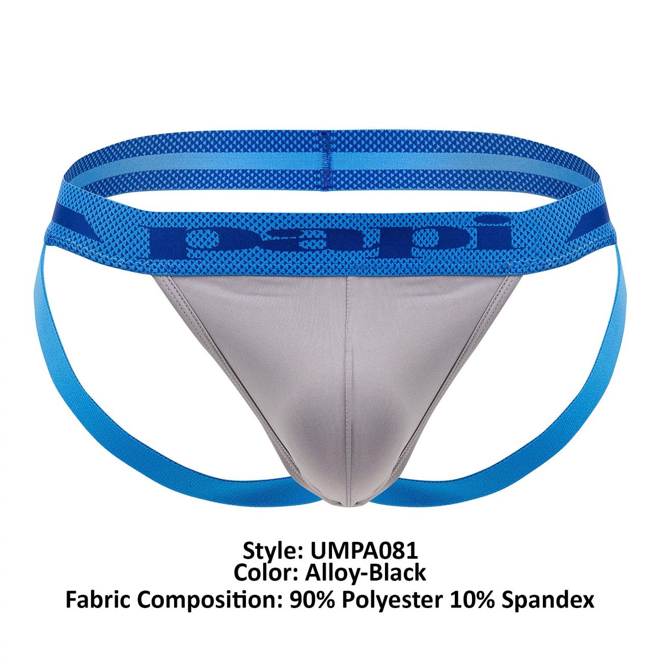 Papi UMPA081 2PK Microflex Jockstrap Alloy-Black