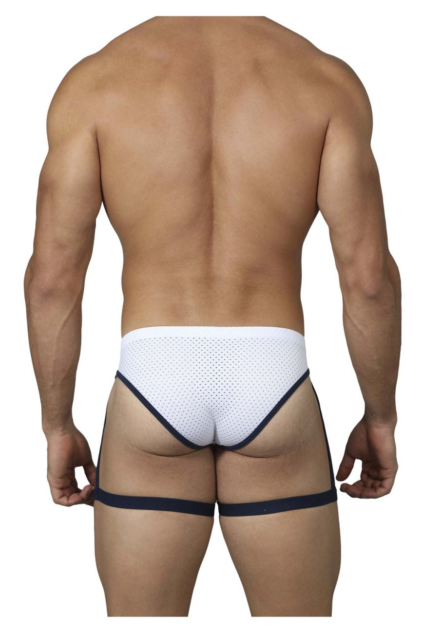 Pikante 0217 Adventures Garter Briefs White