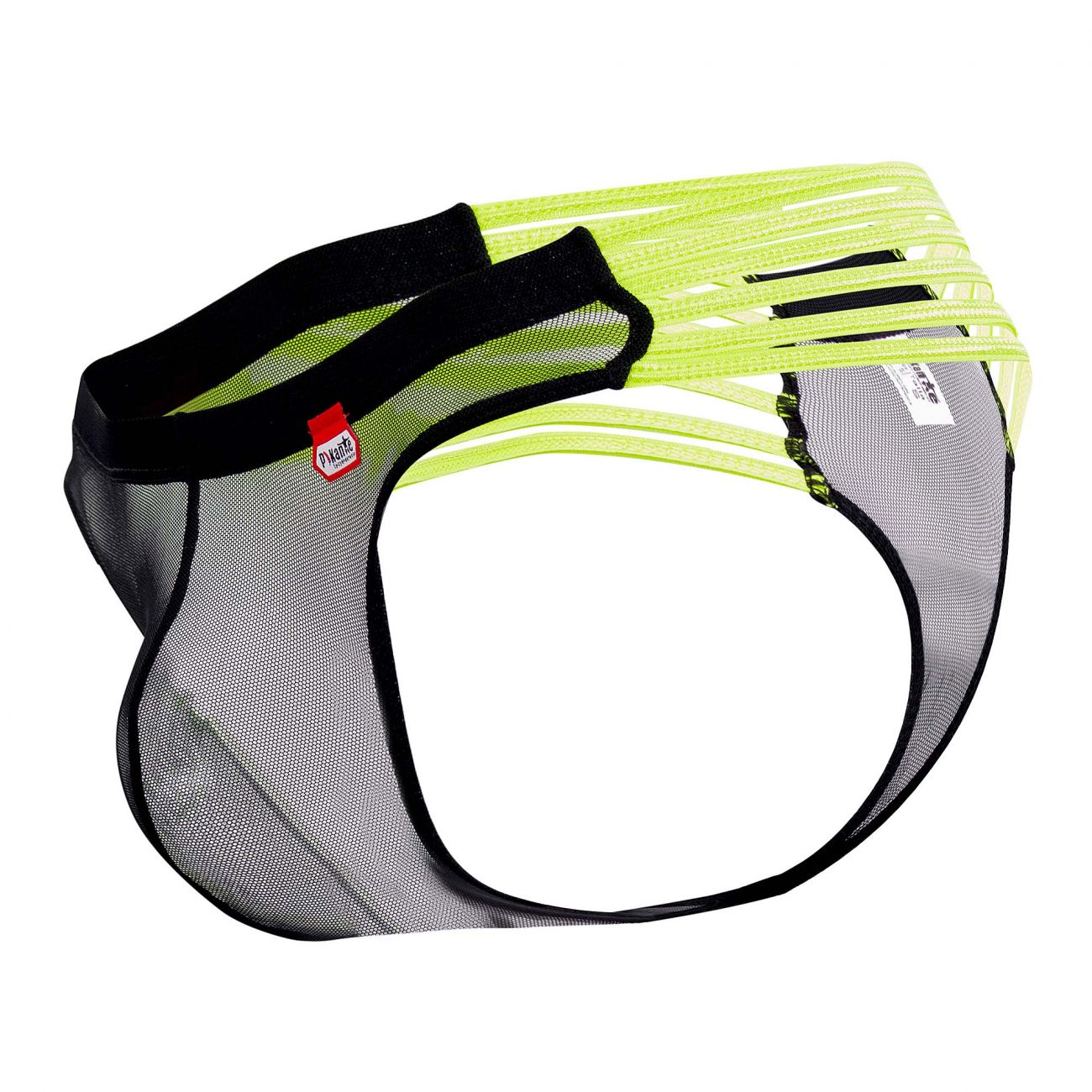 Pikante 0221 Energy Mesh Thongs Black