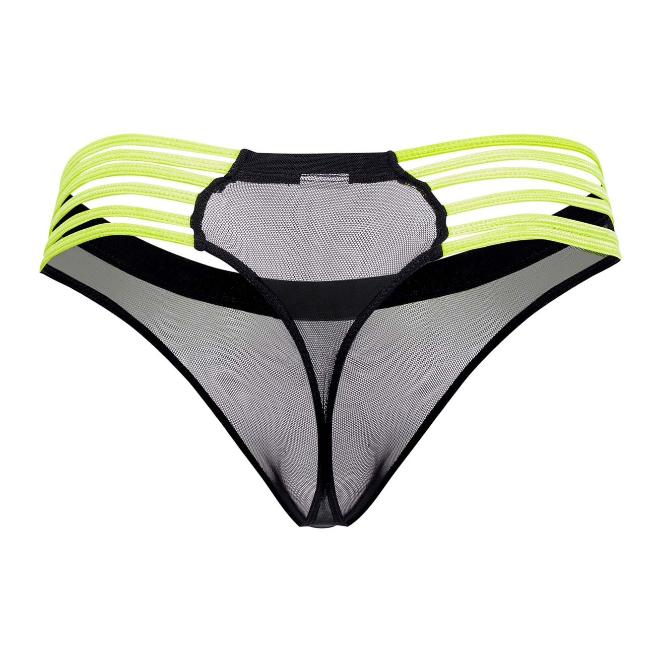 Pikante 0221 Energy Mesh Thongs Black