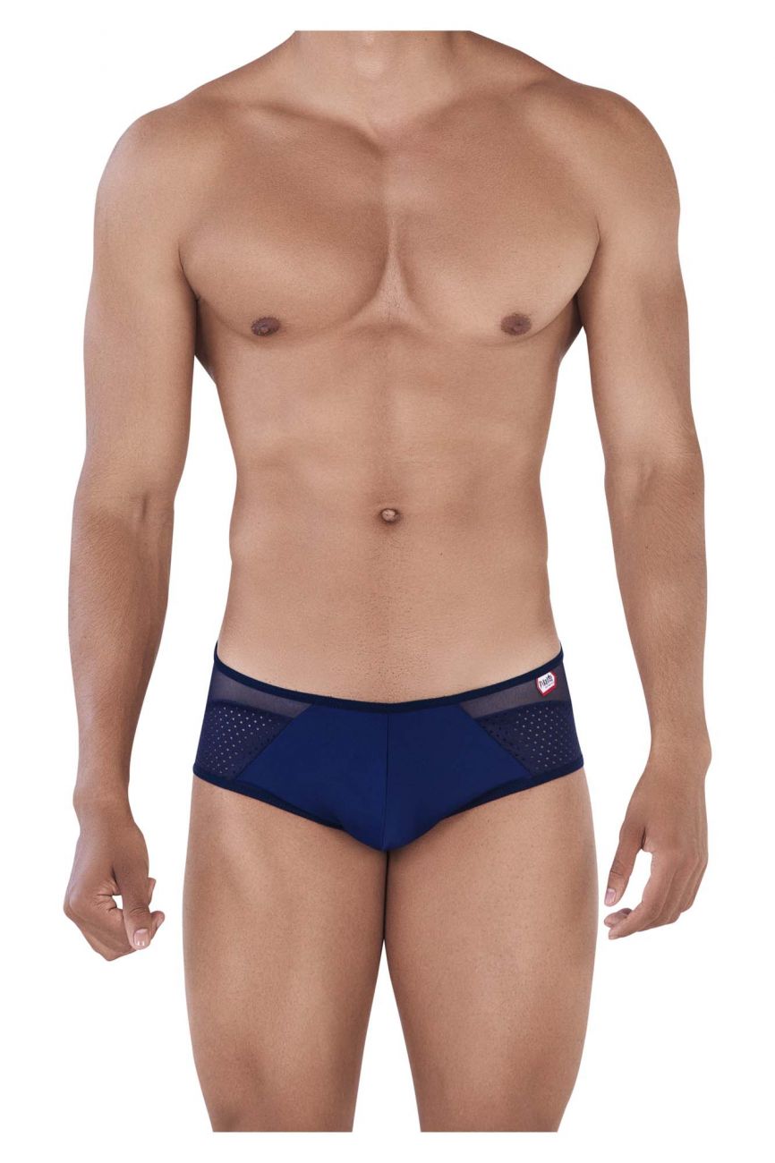 Pikante 0342 Leonidas Mesh Briefs Dark Blue