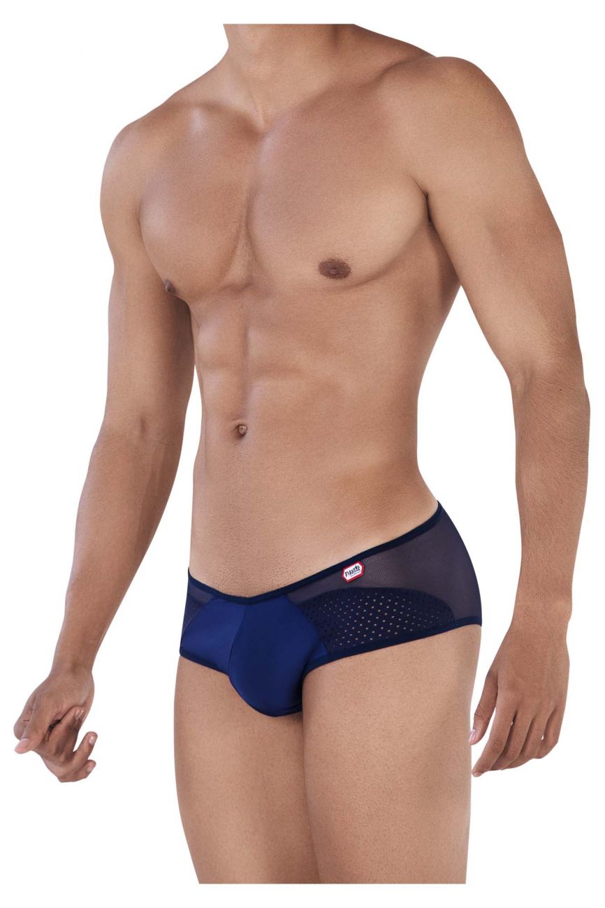 Pikante 0342 Leonidas Mesh Briefs Dark Blue
