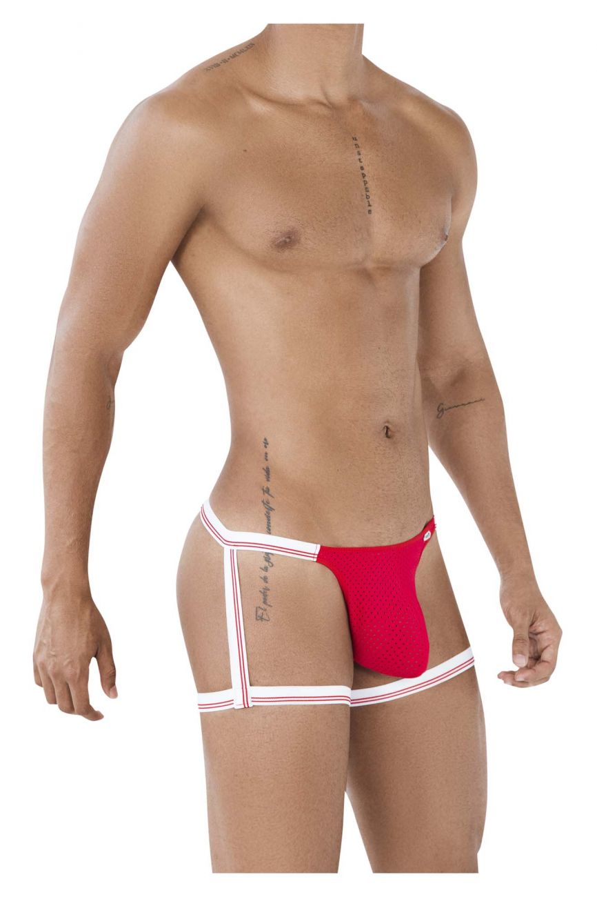 Pikante 0493 Conqueror Thongs Red