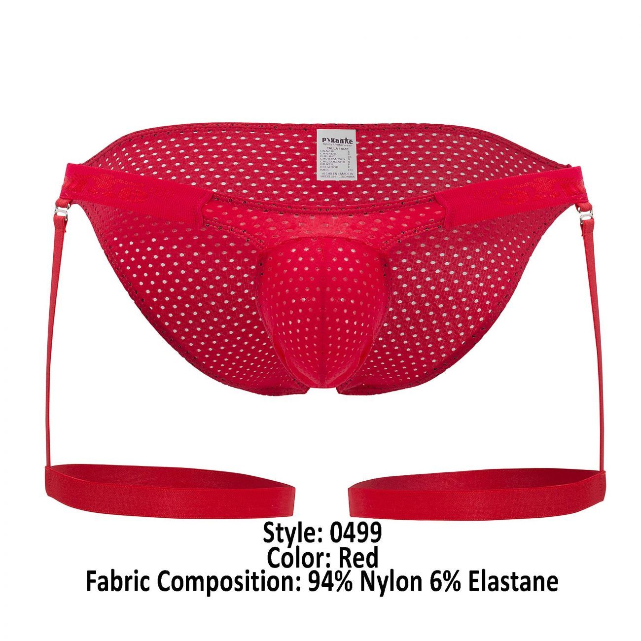 Pikante 0499 Seductive Briefs Red