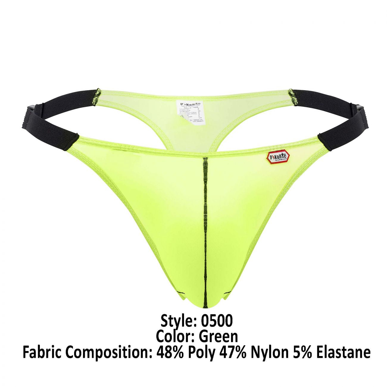 Pikante 0500 Special Thongs Green