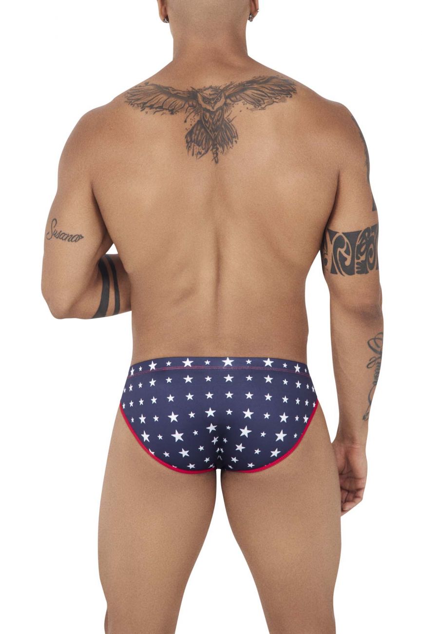 Pikante 0826 Star Briefs Dark Blue