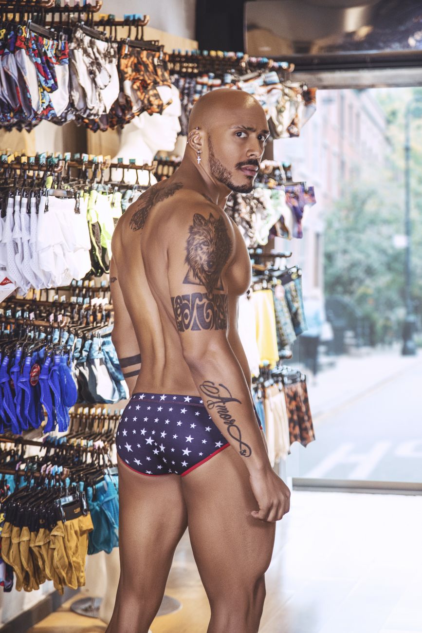 Pikante 0826 Star Briefs Dark Blue