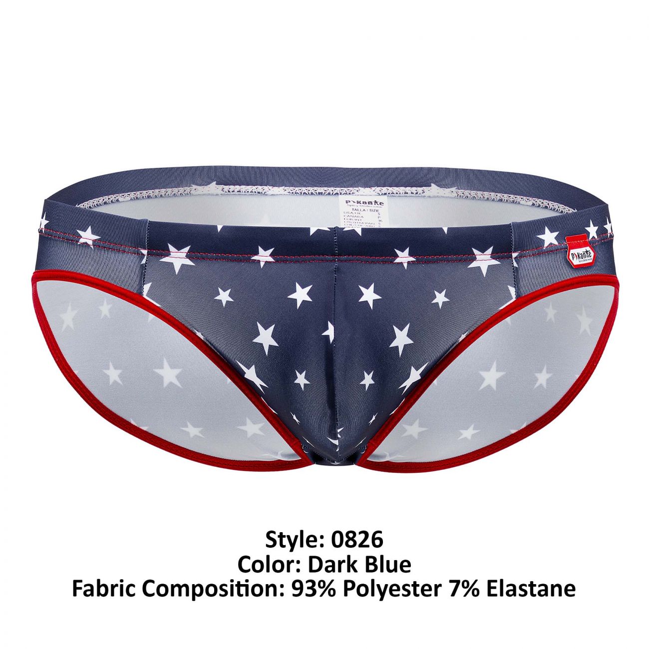 Pikante 0826 Star Briefs Dark Blue