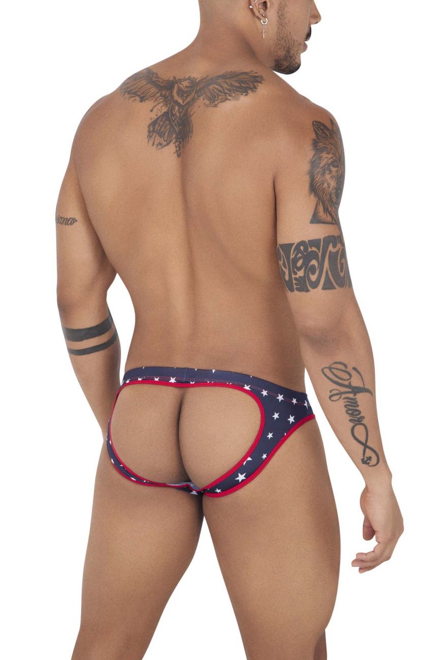Pikante 0827 Star Jockstrap Dark Blue