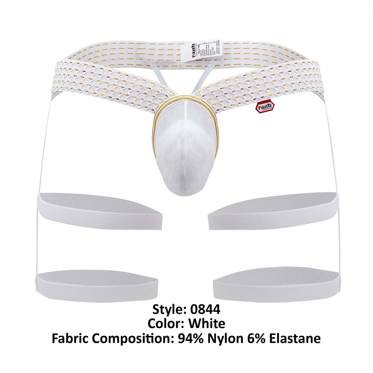 Pikante 0844 Blaze Jockstrap White