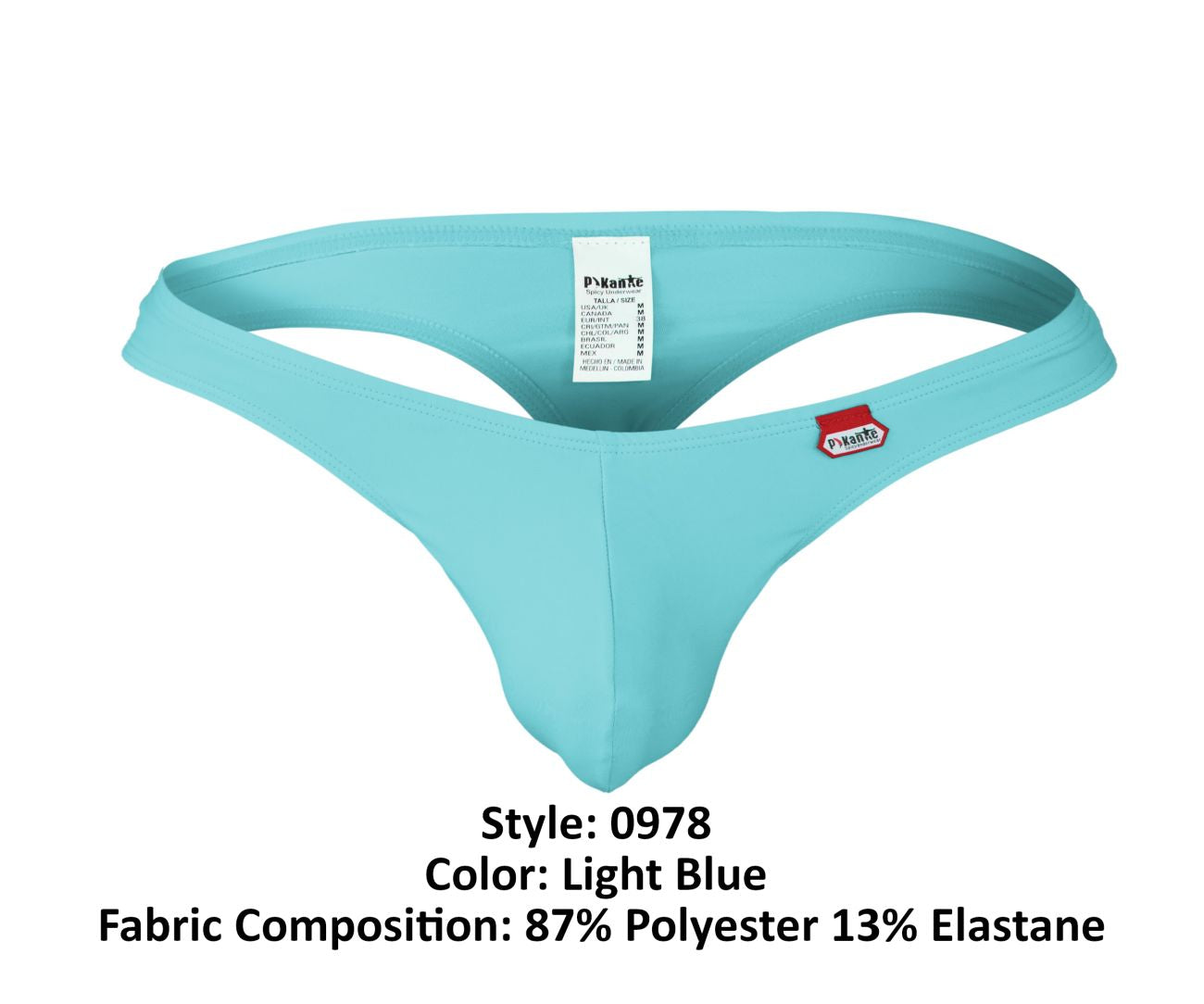 Pikante 0978 Angola Thongs Light Blue