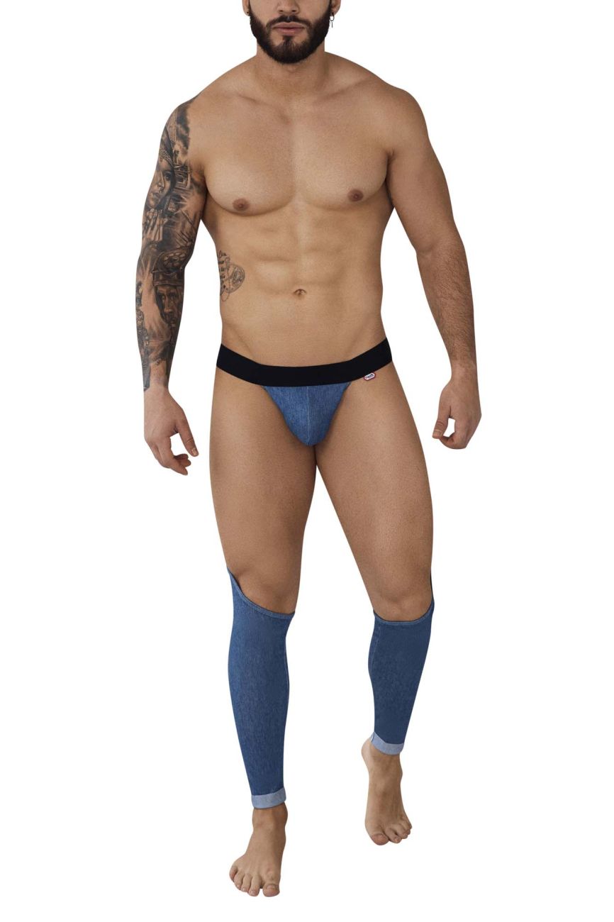 Pikante 0984 Argel Garter Thongs Blue