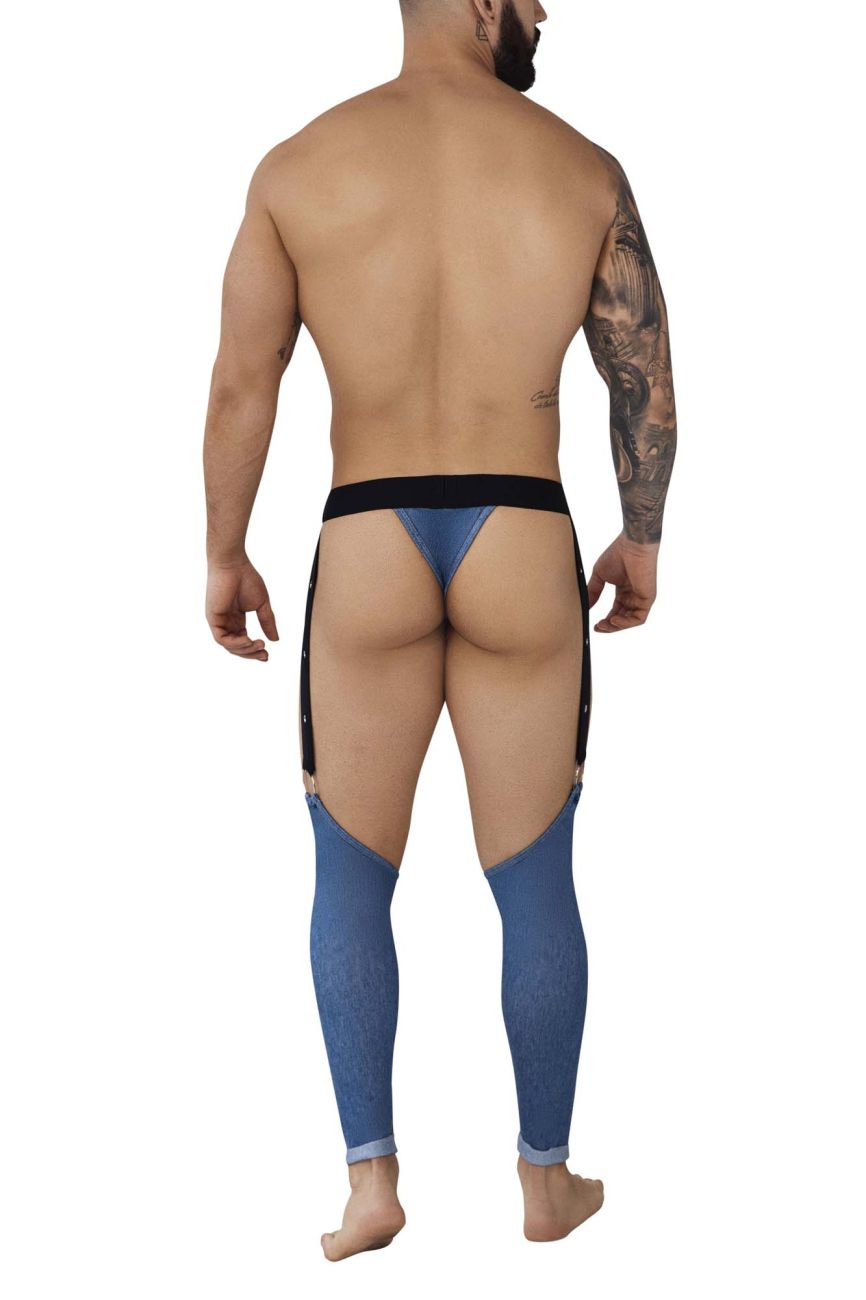 Pikante 0984 Argel Garter Thongs Blue