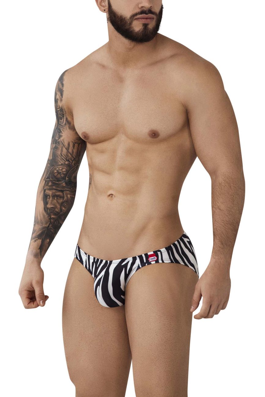 Pikante 0992 Yuba Jockstrap Beige Zebra