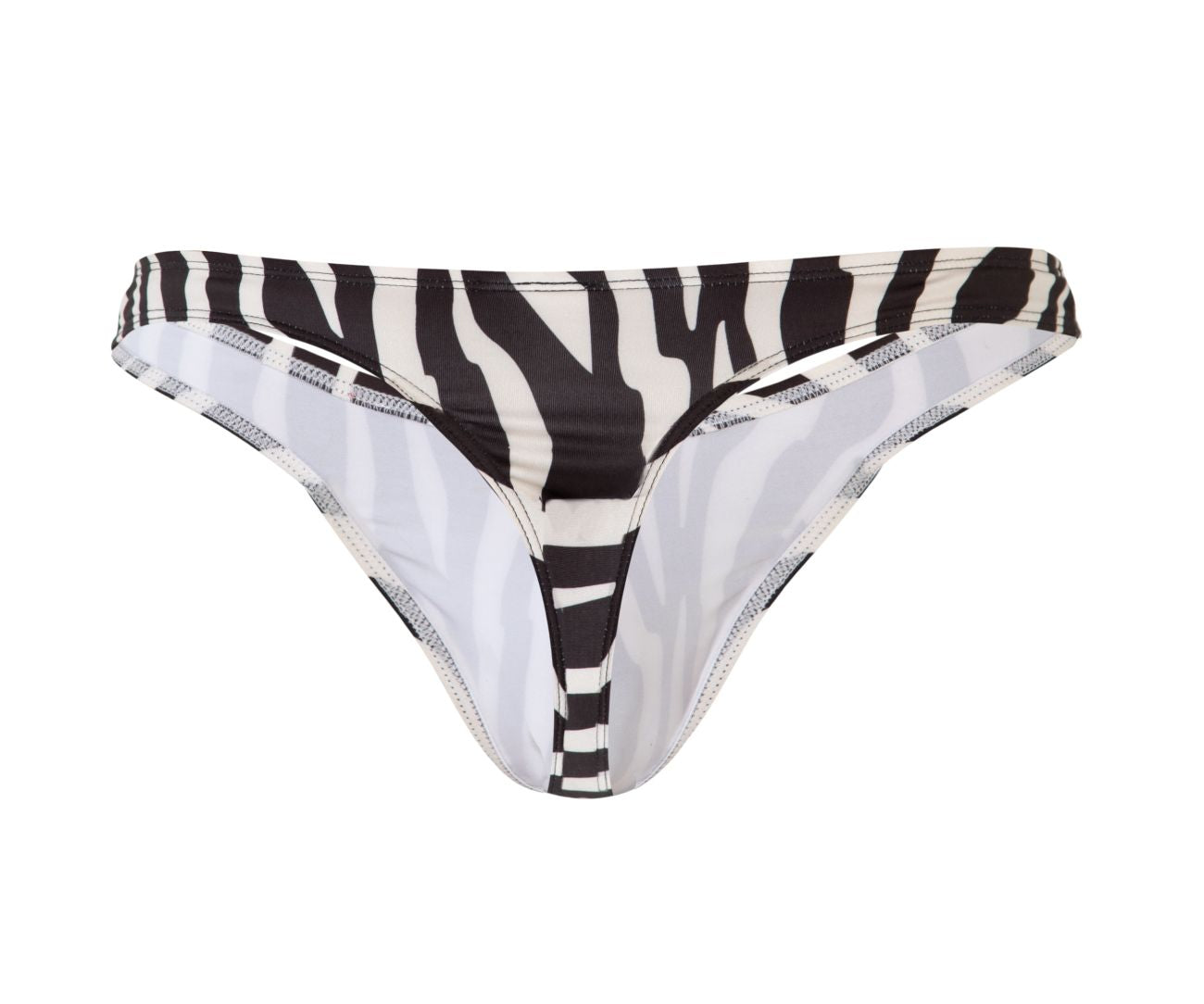 Pikante 0996 Yuba Thongs Animal Print Beige with Black