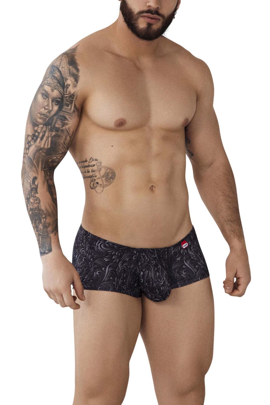 Pikante 1007 Potenza Trunks Black Print