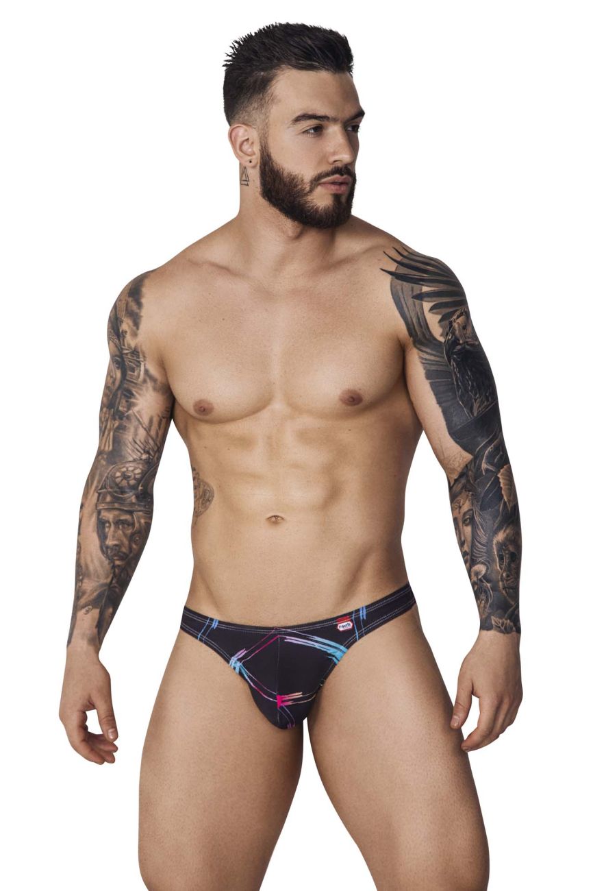 Pikante 1077 Nucleus Thongs Black