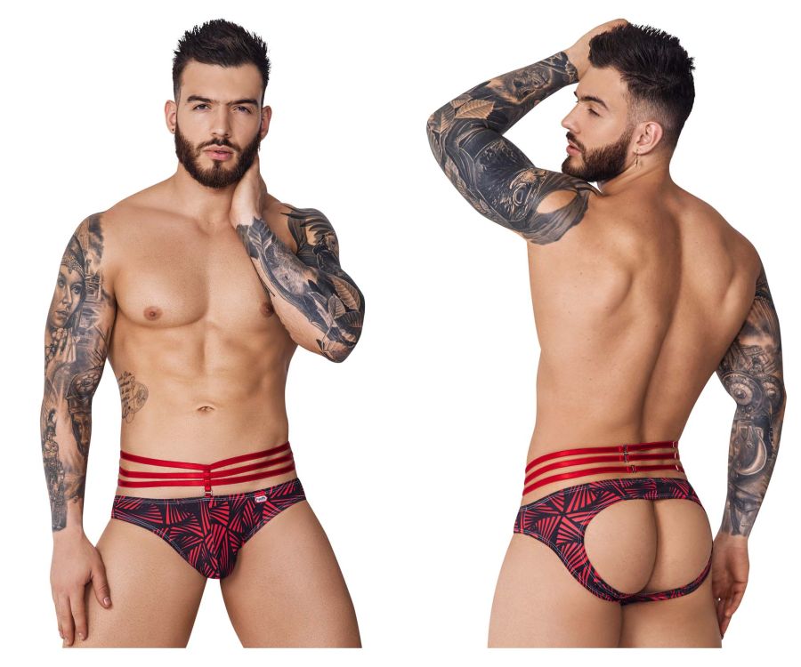 Pikante 1080 Fiery Jockstrap Red