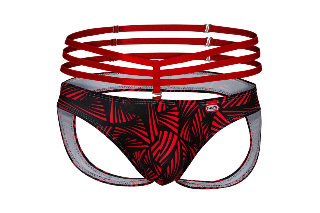 Pikante 1080 Fiery Jockstrap Red