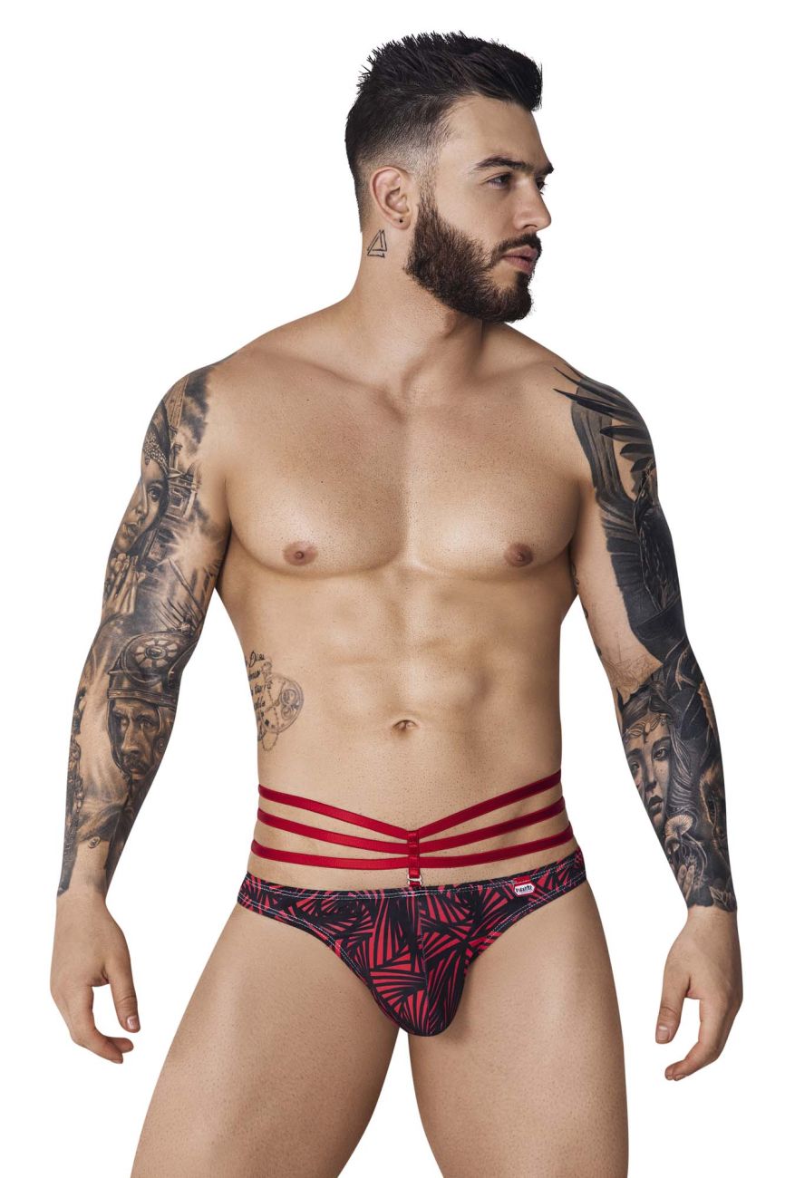 Pikante 1081 Fiery Thongs Red