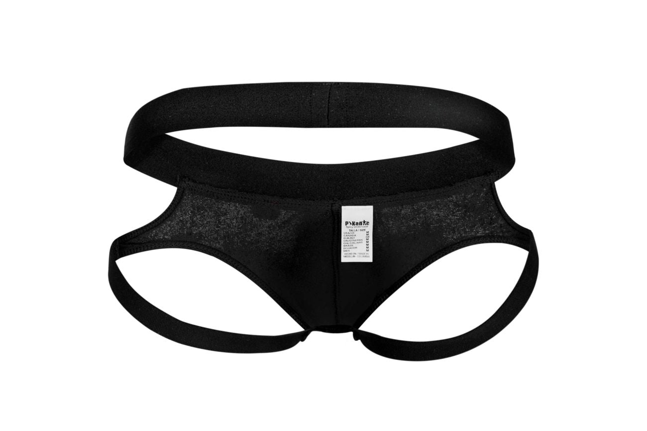 Pikante 1100 Clandestine Velvet Jockstrap Black