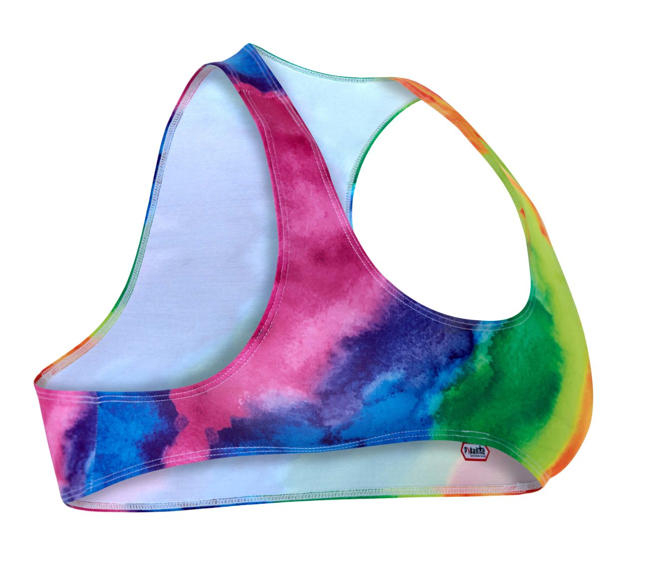 Pikante 1267 Ultra Crop Top Rainbow
