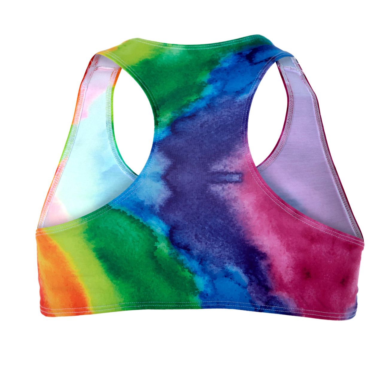 Pikante 1267 Ultra Crop Top Rainbow