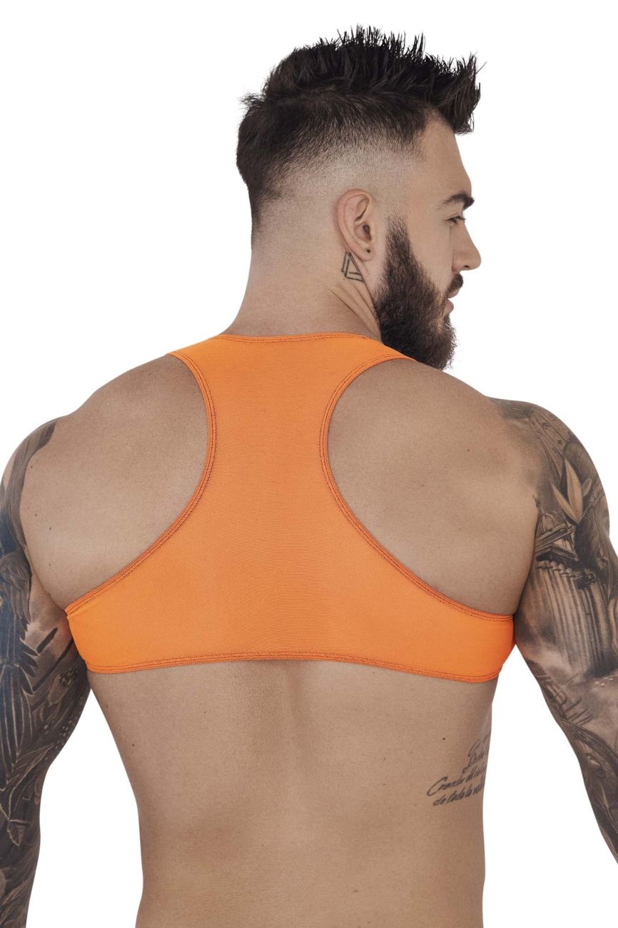 Pikante 1272 Sonar Crop Top Orange