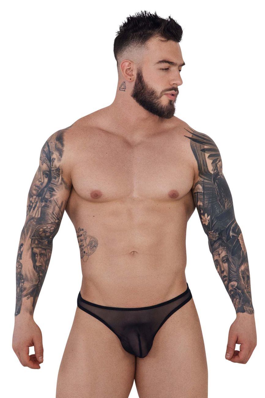 Pikante 1292 Creamfieland Thongs Black
