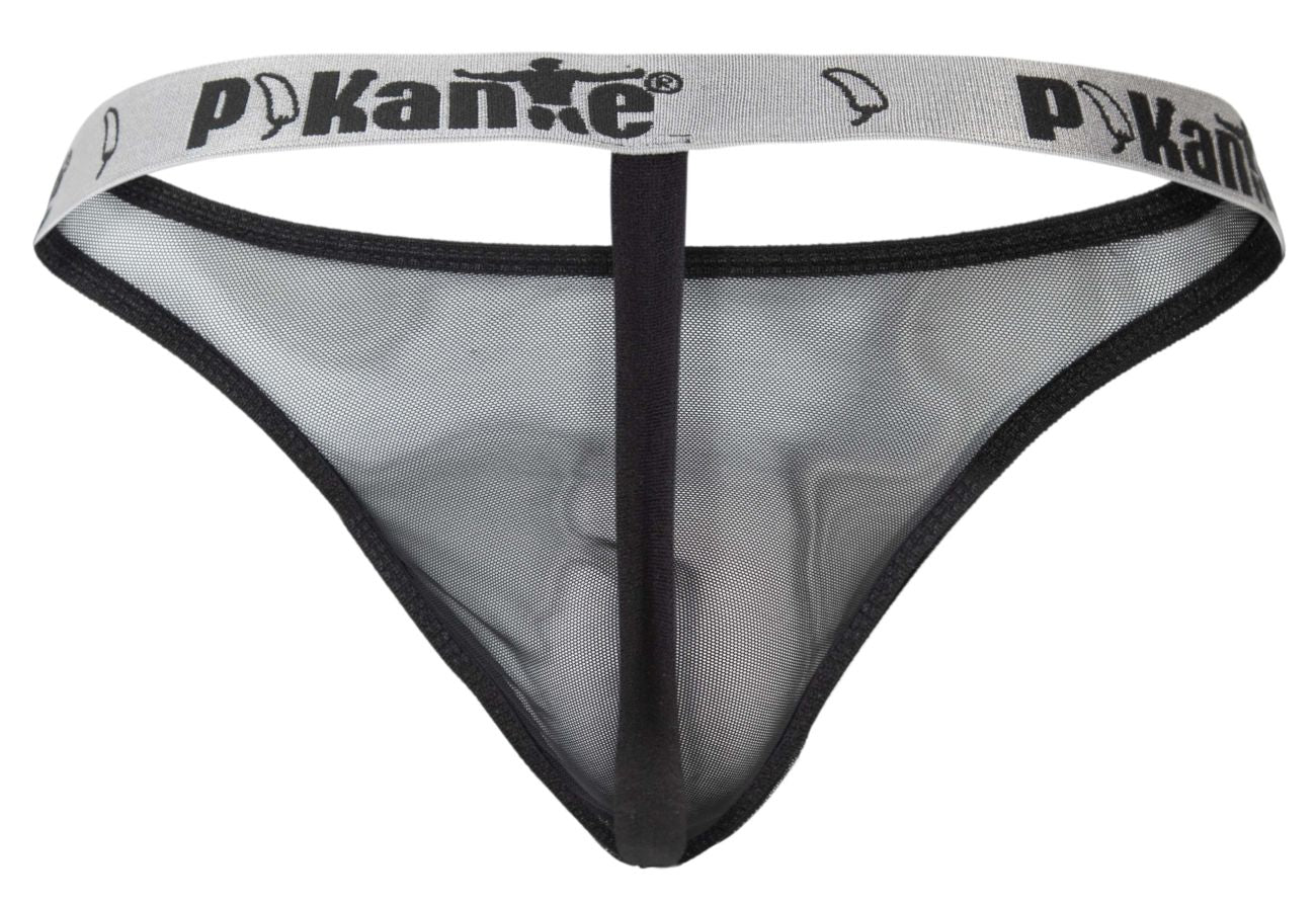 Pikante 1292 Creamfieland Thongs Black