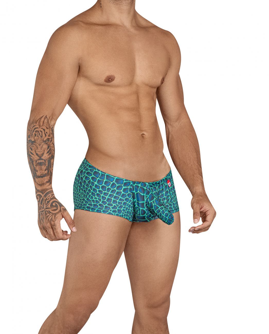 Pikante 8447 Explore Castro Latin Trunks Green