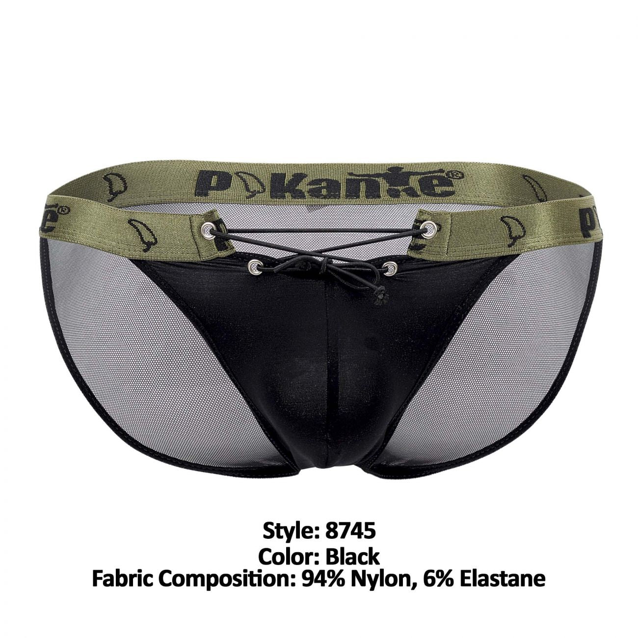 Pikante 8745 Himate Bikini Black