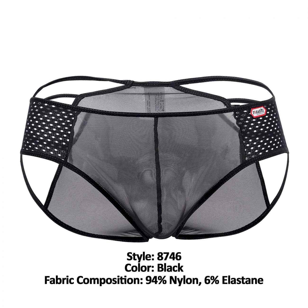 Pikante 8746 Energy Briefs Black