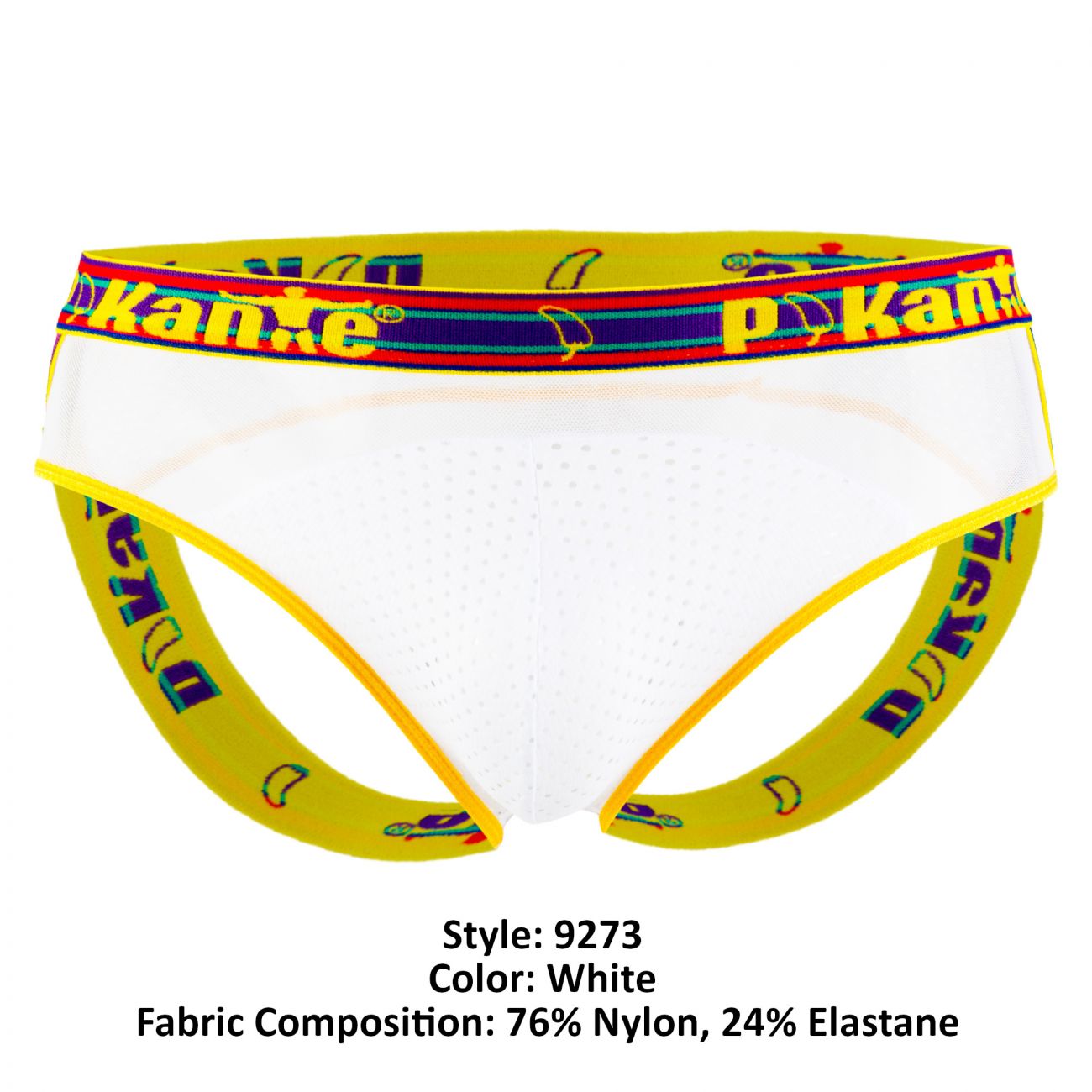 Pikante 9273 Elegance Jockstrap White