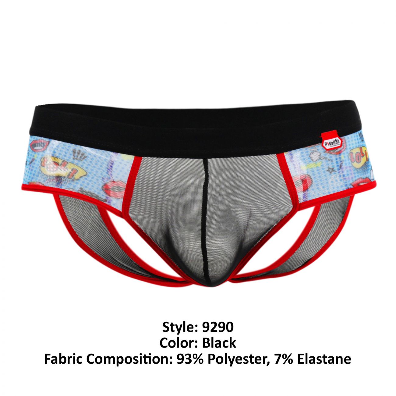 Pikante 9290 Furtive Jockstrap Black
