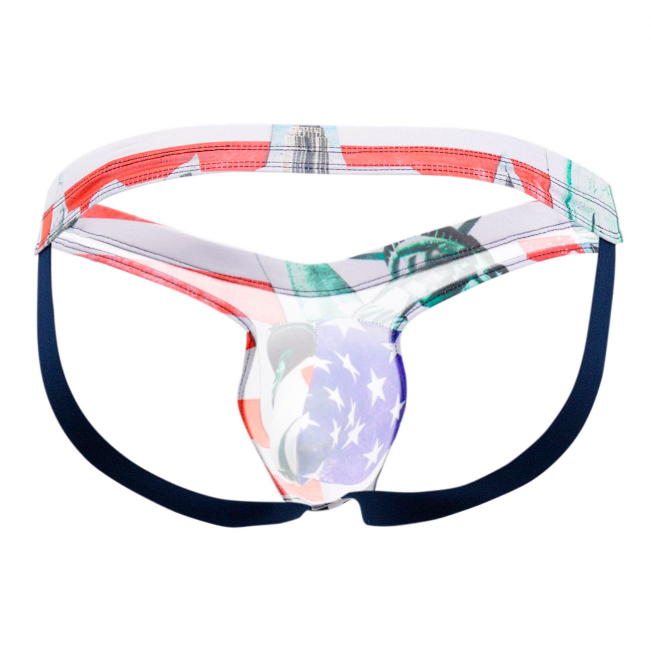 Pikante 9300 Freedom Castro Jockstrap White USA