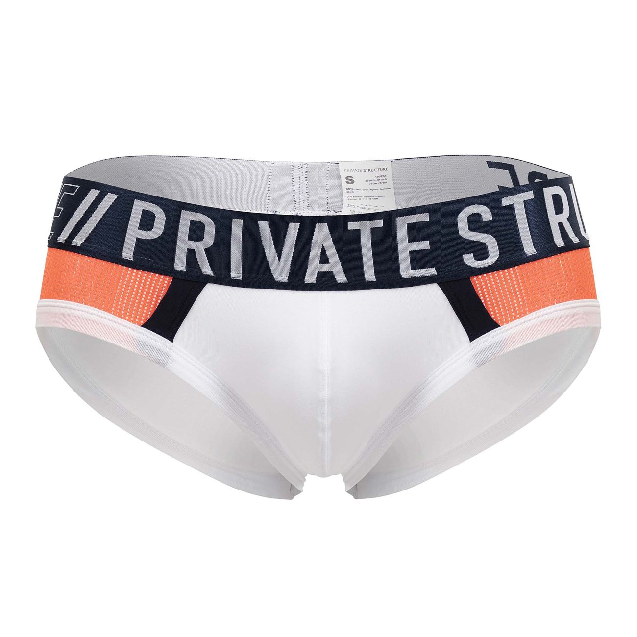 Private Structure BAUT4388 Athlete Mini Briefs White League