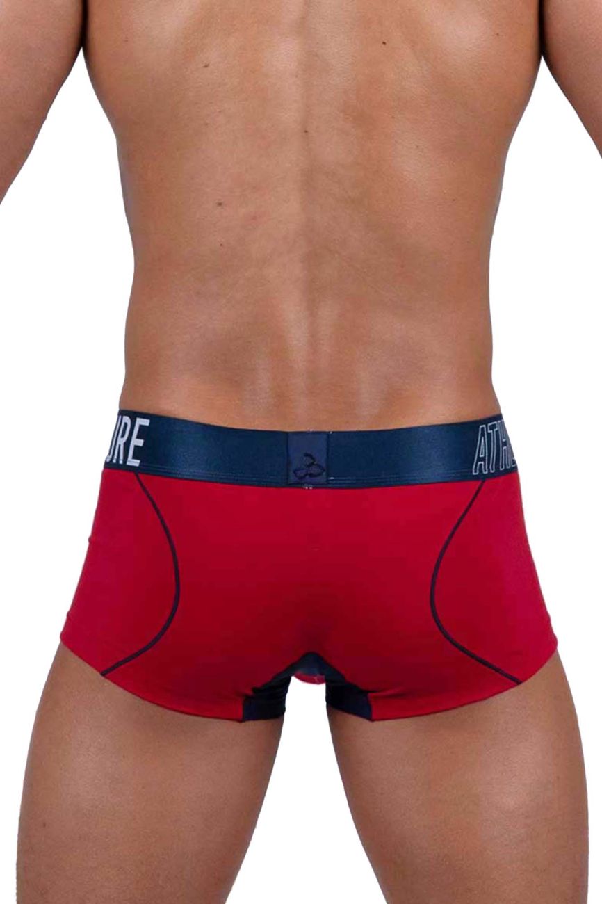 Private Structure BAUT4389 Athlete Trunks Red Falcon