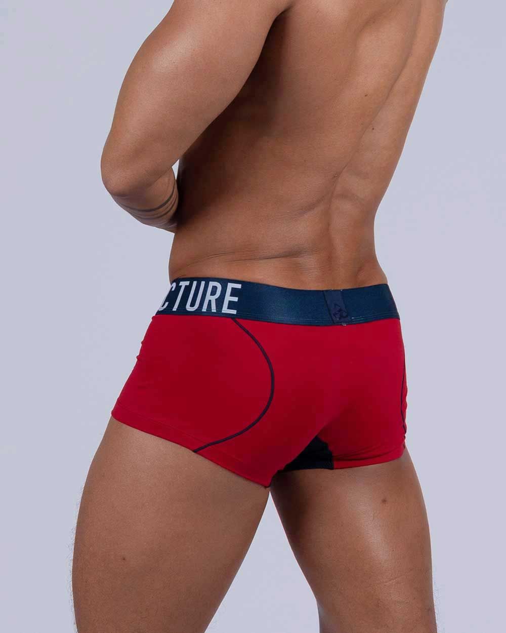 Private Structure BAUT4389 Athlete Trunks Red Falcon