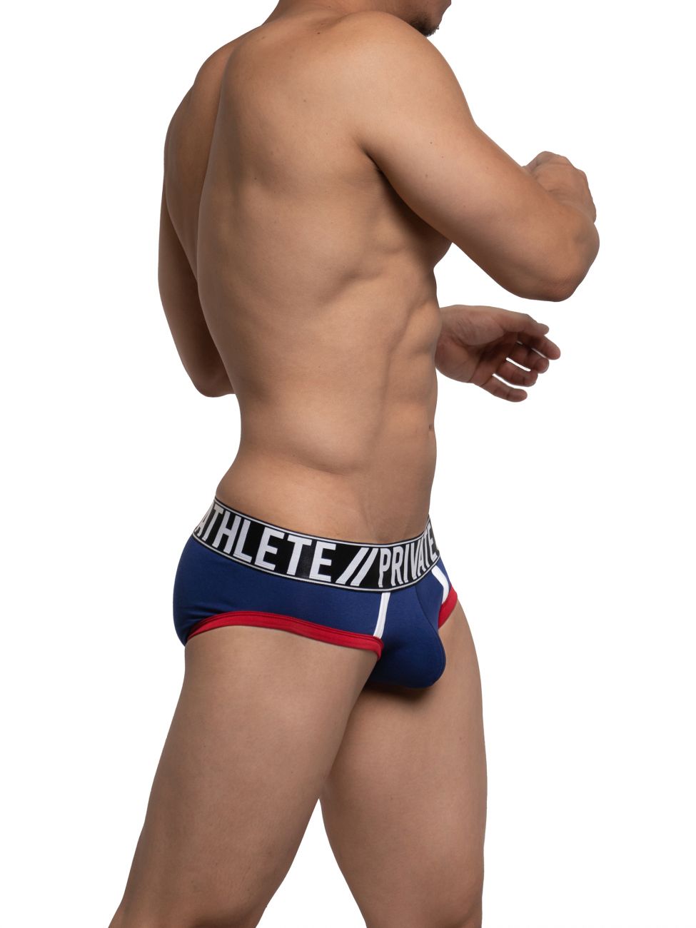 Private Structure BAUX4186 Athlete Mini Briefs Navy