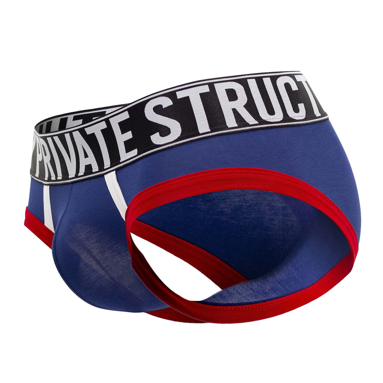 Private Structure BAUX4186 Athlete Mini Briefs Navy