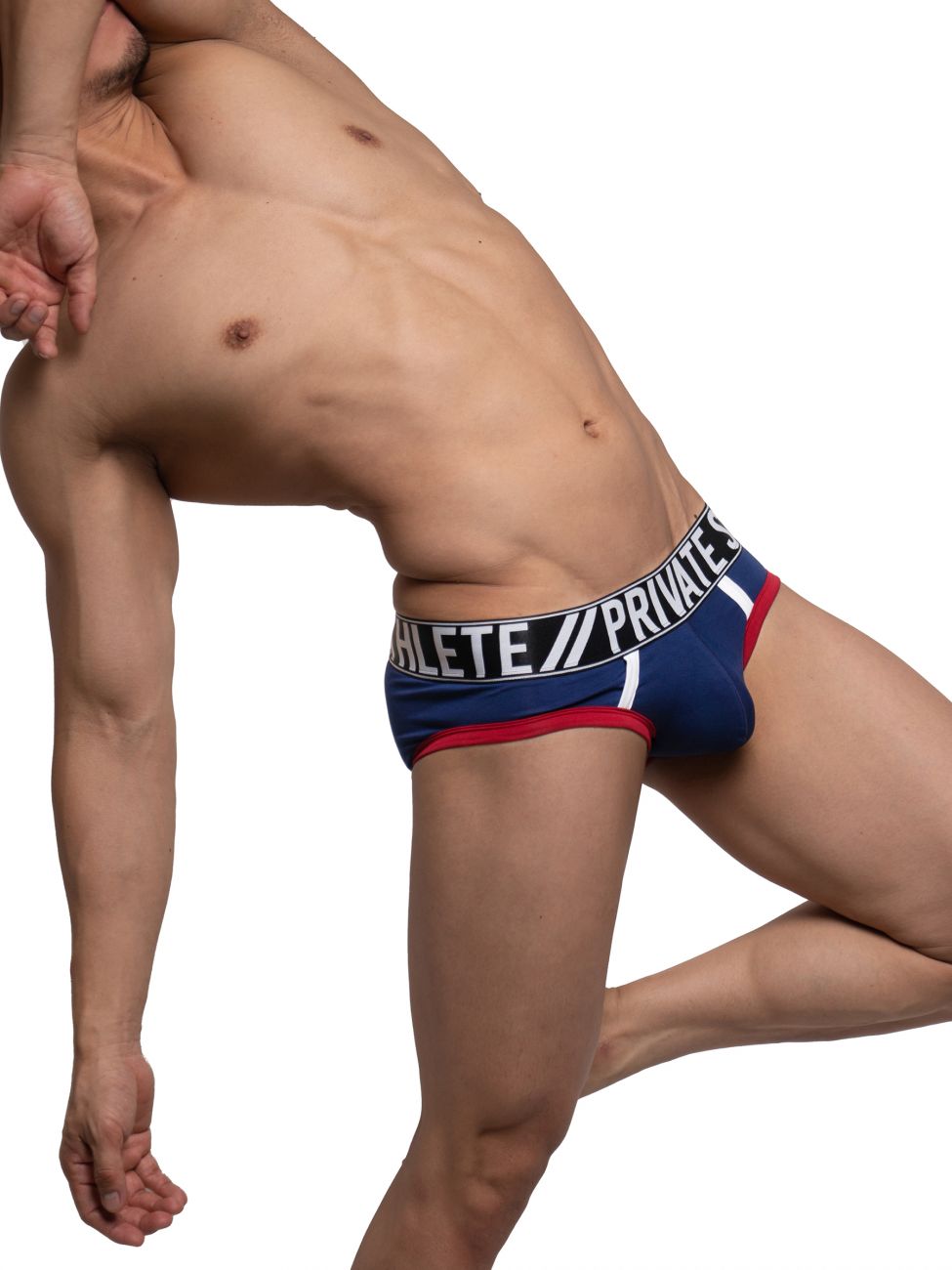 Private Structure BAUX4186 Athlete Mini Briefs Navy