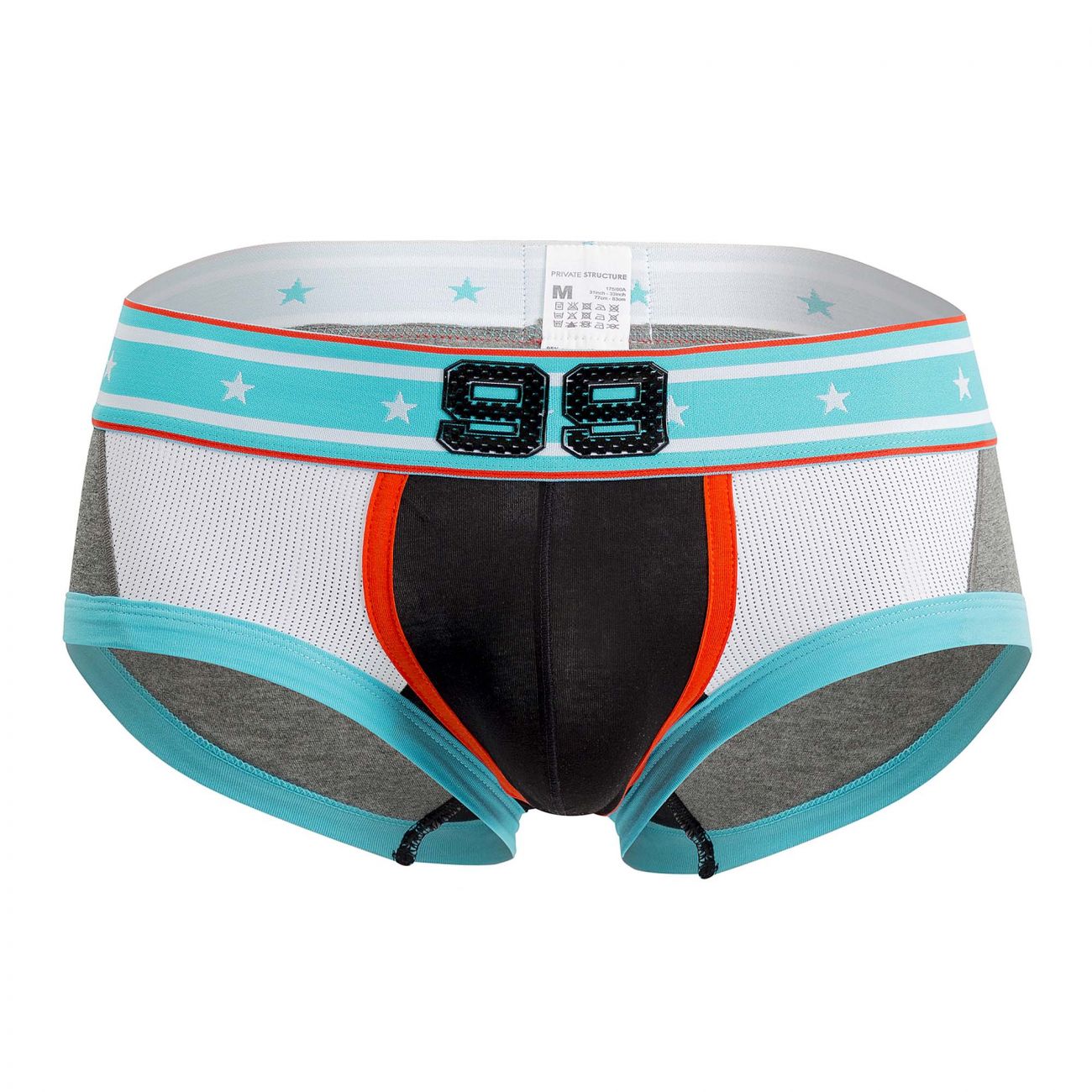 Private Structure BLUY4017 Low Rise Hipster Be-Fit Player Dark Melange